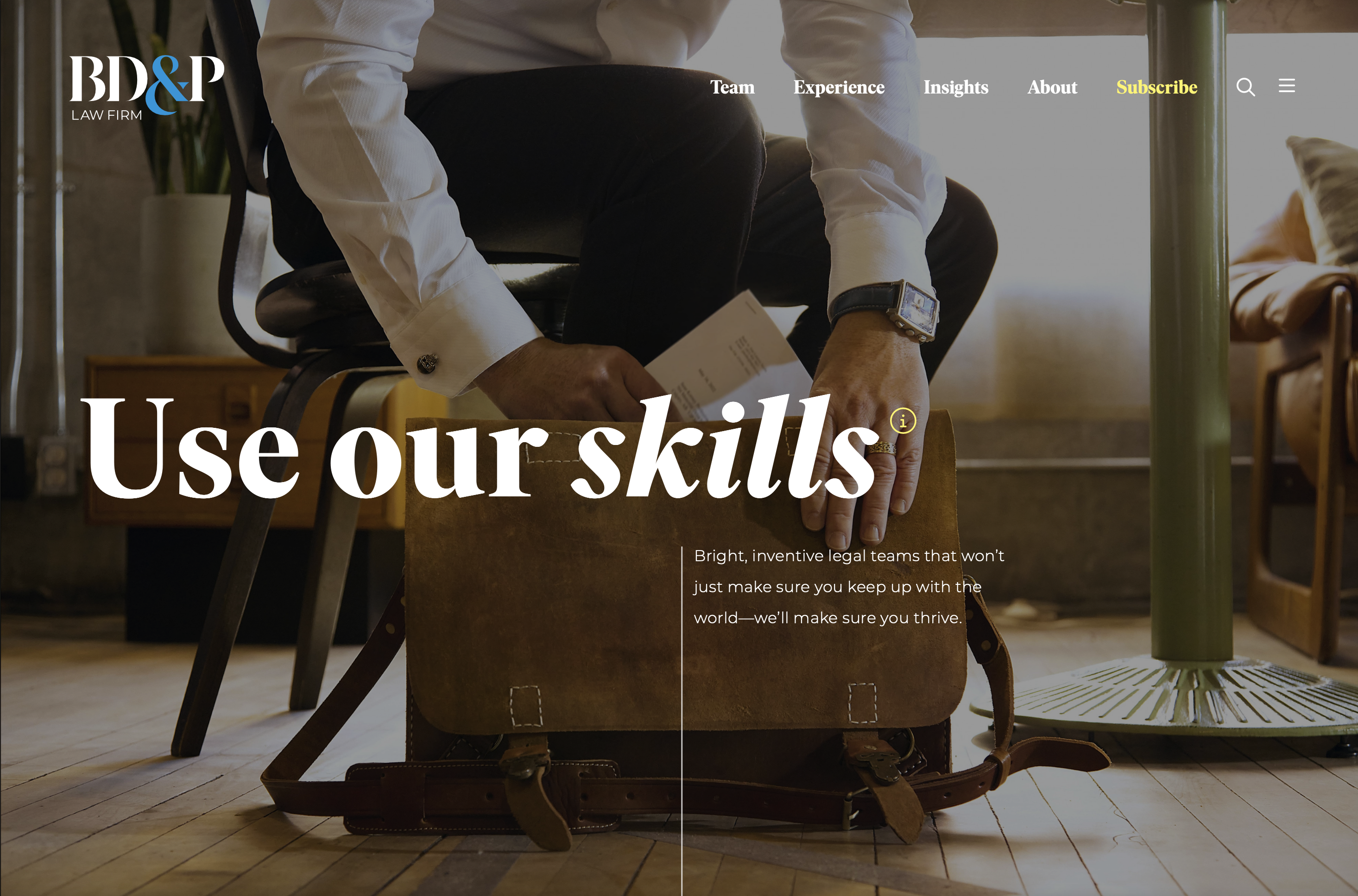 BDP Law Best Law Firm Website