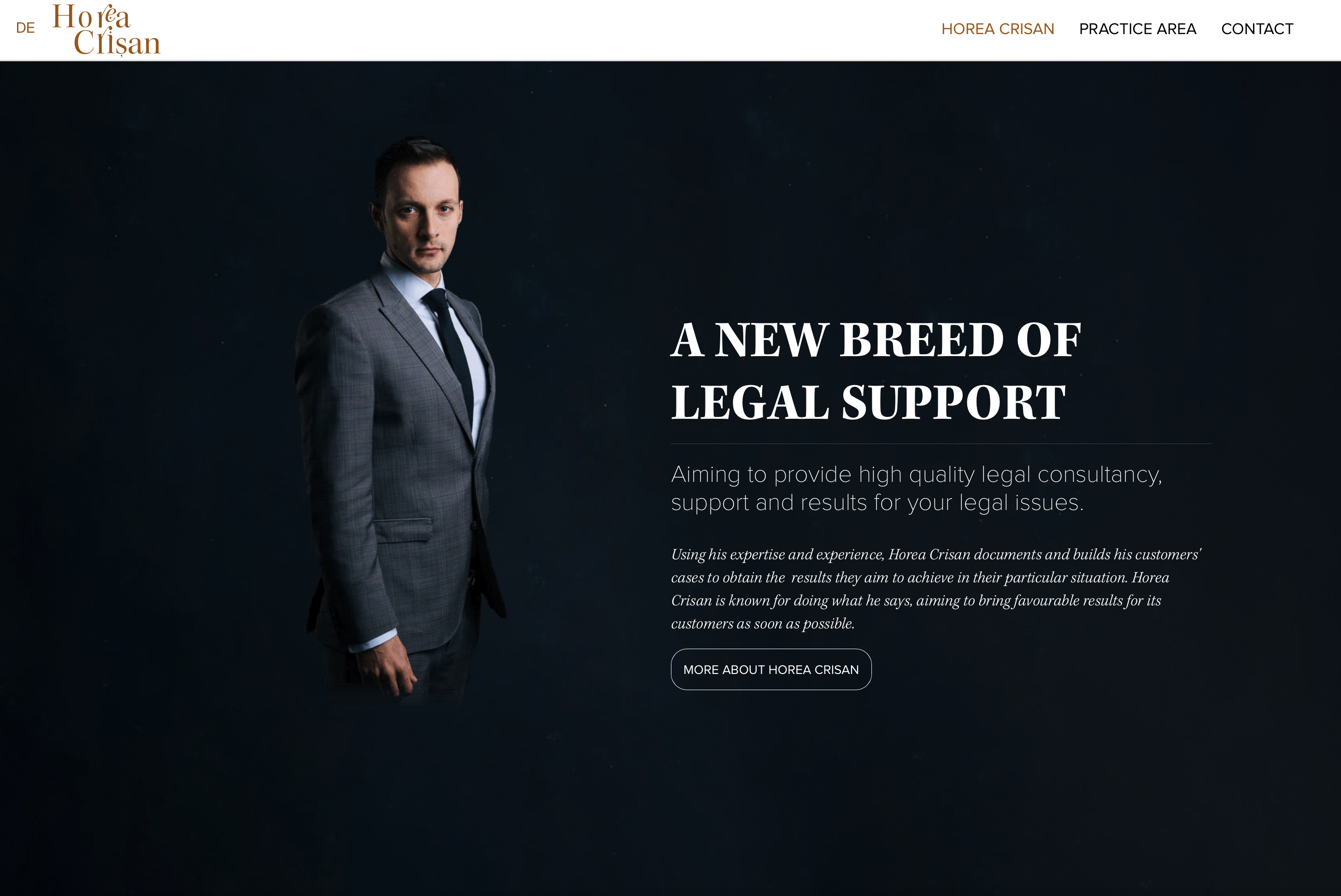 De Horea Crisan Law