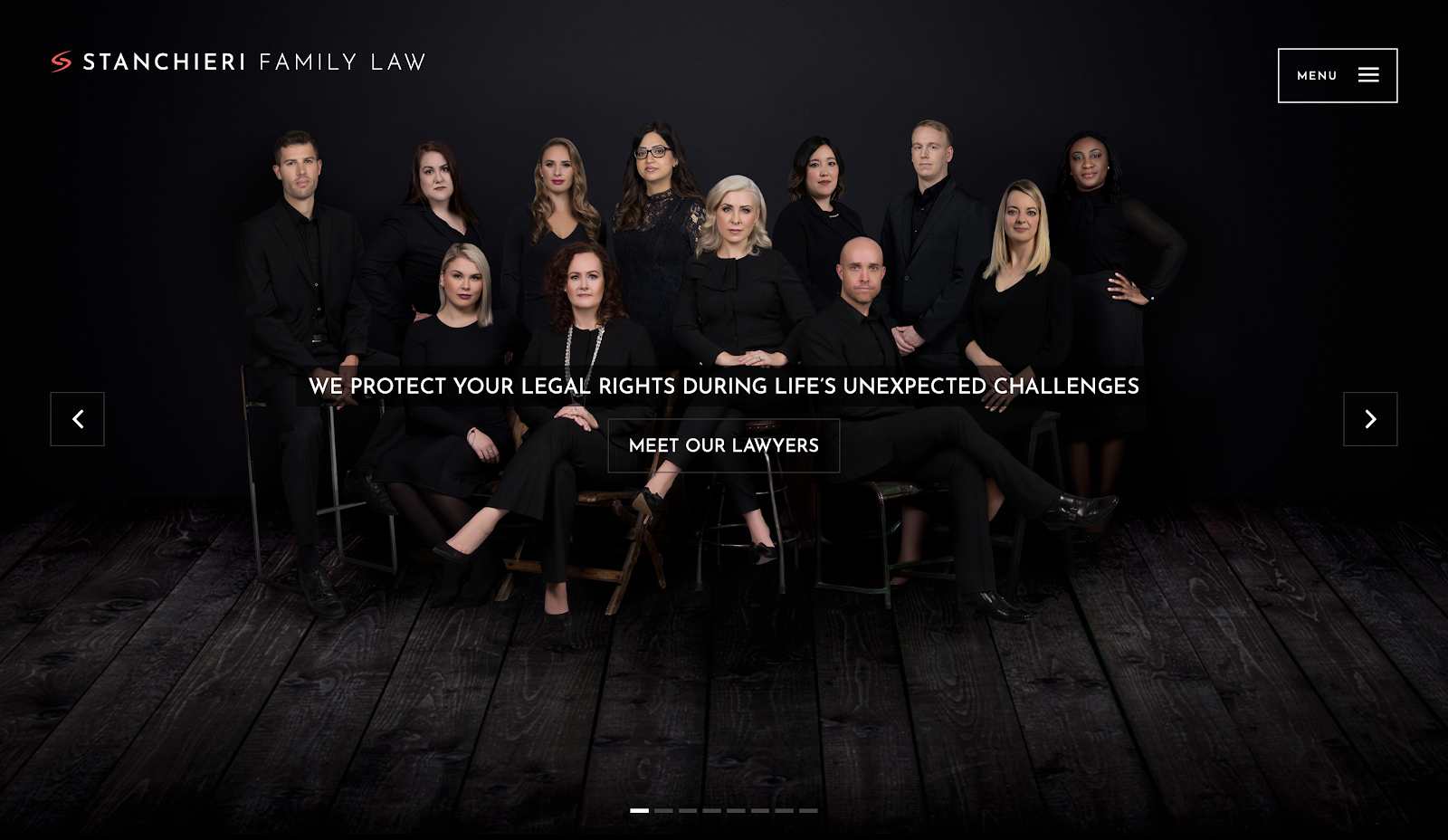 Stanchieri Family Law best law firm websites