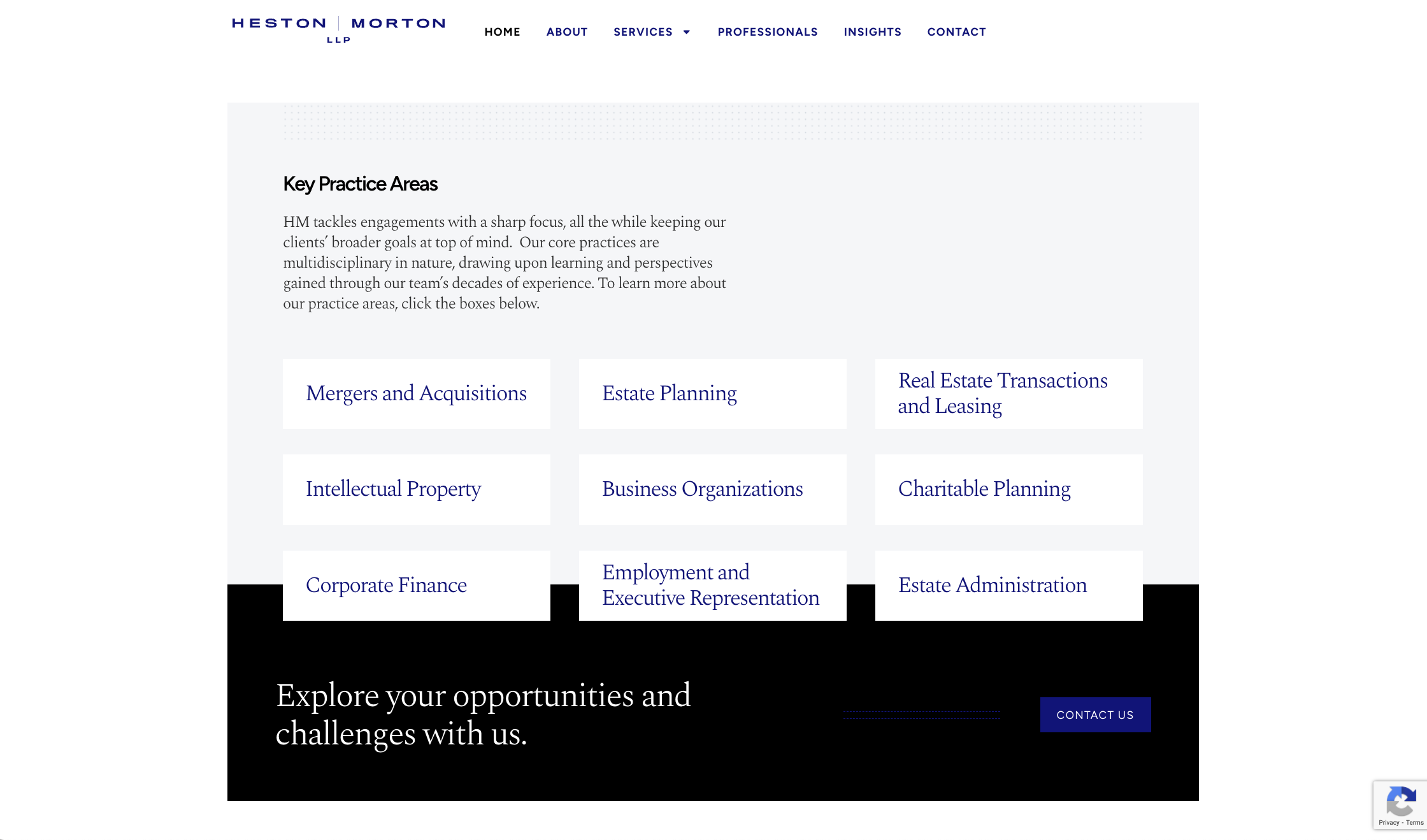 Heston Morton best law firm websites